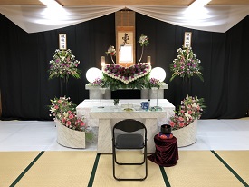 瓜破斎場,お葬式事例その１４