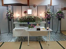 月江院の葬儀・家族葬事例