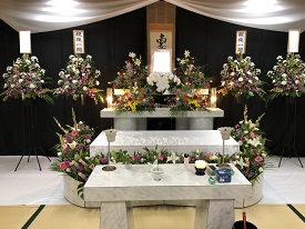 瓜破斎場,お葬式事例その１５