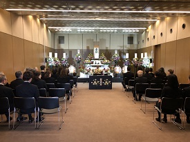 北斎場での葬儀・家族葬事例