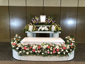 北斎場での葬儀・家族葬事例