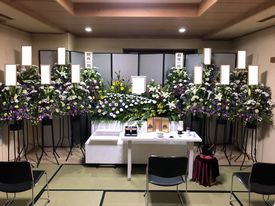 北斎場での葬儀・家族葬事例