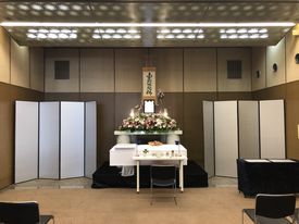北斎場での葬儀・家族葬事例