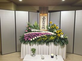 北斎場での葬儀・家族葬事例