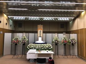 北斎場での葬儀・家族葬事例
