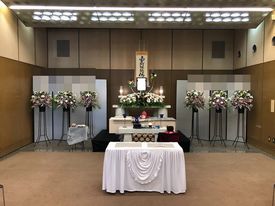 北斎場での葬儀・家族葬事例