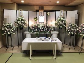 北斎場での葬儀・家族葬事例