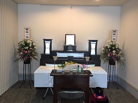 北斎場での葬儀・家族葬事例