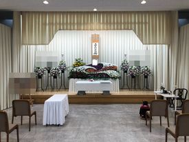 堺市立斎場での葬儀・家族葬事例
