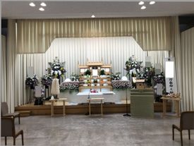 堺市立斎場での葬儀・家族葬事例
