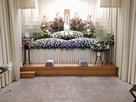 堺市立斎場での葬儀・家族葬事例