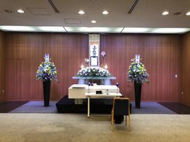 大阪市立鶴見斎場での葬儀・家族葬事例