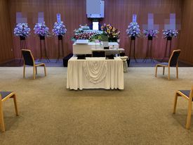 大阪市立鶴見斎場での葬儀・家族葬事例