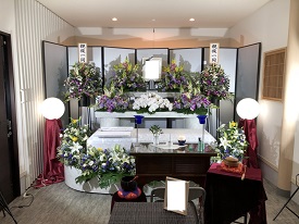 瓜破斎場,お葬式事例その２０