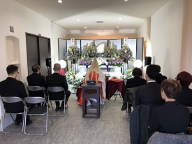 瓜破斎場,お葬式事例その２０その２