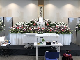 瓜破斎場,お葬式事例その３２