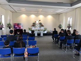 瓜破斎場,お葬式事例その６０その２