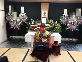 瓜破斎場,お葬式事例その79