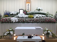 生花祭壇450センチ