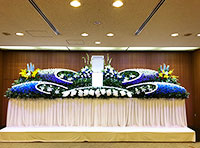 生花祭壇540センチ