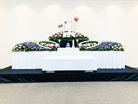 生花祭壇360センチ