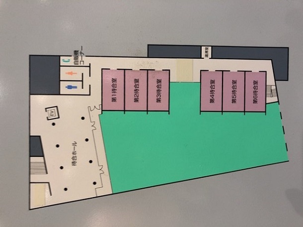 堺市斎場 Ｂ1平面図