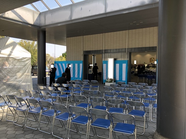 大阪市立瓜破斎場の一般葬対応の式場